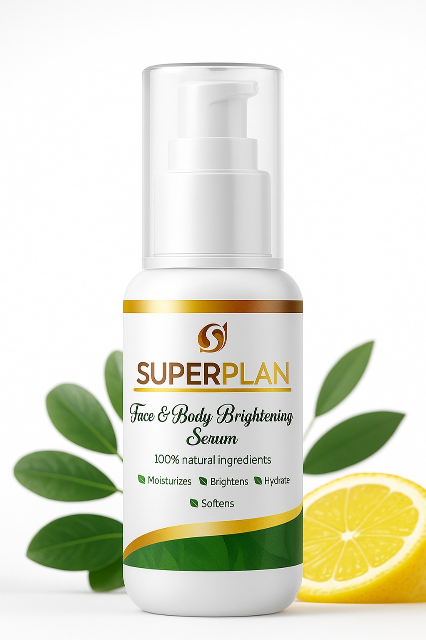 [Image of SUPERPLAN Face & Body Brightening Serum]